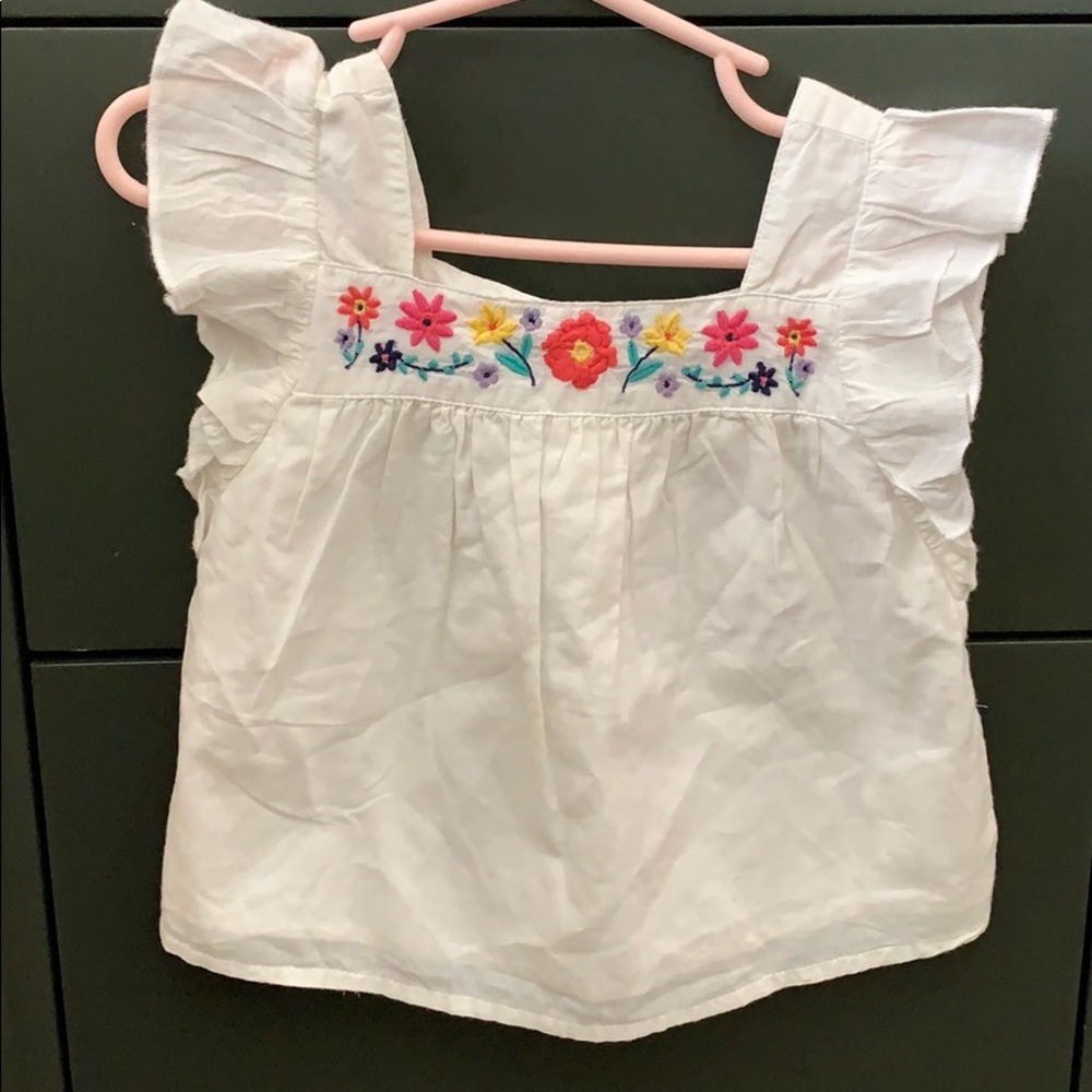 Old Navy Embroidered Blouse 18-24M